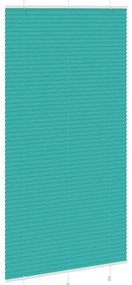 Gasolina verde Plissada Cega 110x200 cm Largura Tecido 109,4cm
