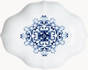 Taça de servir em porcelana True Blue