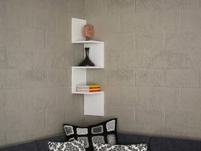Prateleira Corner – Branco – 25x105,4x25 cm | Tribo Home