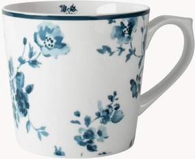 Canecas em porcelana China Rose, conjunto de 4