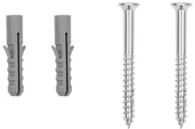 Suporte para 2 bicicletas aço preto