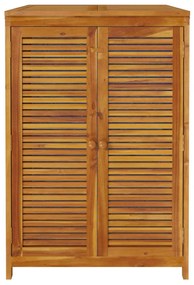 Caixa de arrumação para jardim 70x87x104 cm acácia maciça
