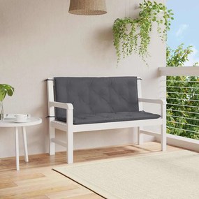 Almofadão banco jardim 120x(50+50)x7cm tecido oxford antracite