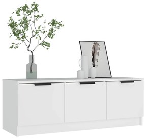 Móvel para TV 102x35x36,5 cm derivados de madeira branco