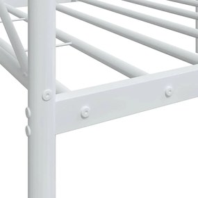 Cama de Dia sem Colchão 75x190 cm aço branco
