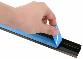 Perfis para degraus 30 pcs Castanho 67 cm Alumínio
