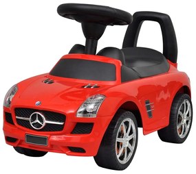 Carro para crianças a pedais vermelho