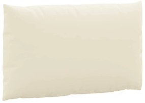 Almofadões p/ paletes 2 pcs tecido oxford branco nata