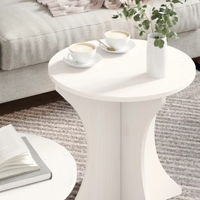 Conjunto de Mesas de Café 2 pcs Branco 46 x 46 x 47 cm