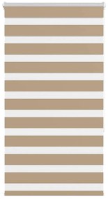 vidaXL Cortina de zebra 70x150 cm largura do tecido 65,9 cm poliéster