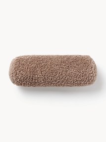 Almofada de rolo em teddy Dotty