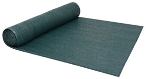 vidaXL Rede de ocultação para privacidade PEAD 150 g/m² 1x10 m verde