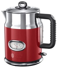 435505 Russell Hobbs Chaleira Retro Red Kettle 1.7l