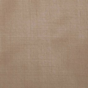 Cortinas de voile com ilhós 2 pcs castanho-claro