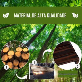 Suporte para Plantas de 4 Níveis com Rodas Suporte para Vasos de Plantas 123,5x33x80 cm Castanho Escuro