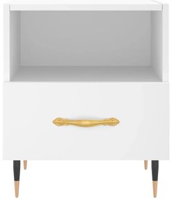 Mesa de cabeceira 40x35x47,5 cm derivados de madeira branco