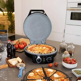 Forno para pizza Fun Pizza&Co Maker, Mini forno elétrico para pizza com temporizador.