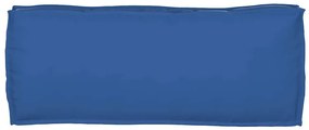 Almofadas de Palete para Banco 2 pcs Azul Royal 100x40x8 cm Tecido Oxf