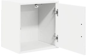 Armários de parede para garagem 2 pcs derivados de madeira