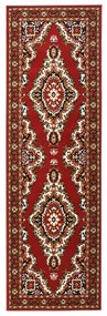 vidaXL Passadeira 100x350 cm polipropileno vermelho oriental
