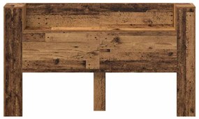 Cabeceira com Armário Madeira antiga 180 x 17 x 104.5 cm