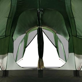 Tenda familiar tipi para 8 pessoas impermeável verde
