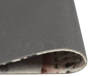 Tapete de cozinha lavável 60x180 cm veludo padrão shoezone