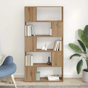 vidaXL Estante de TV Carvalho Artisan MDF 80 x 24 x 155 cm Estante de TV