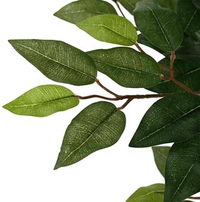 Figueira artificial 480 folhas 130 cm verde