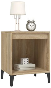 Mesa de cabeceira 40x35x50 cm carvalho sonoma