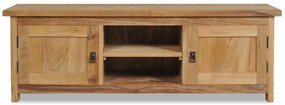 Móvel de TV 120x30x40 cm teca maciça