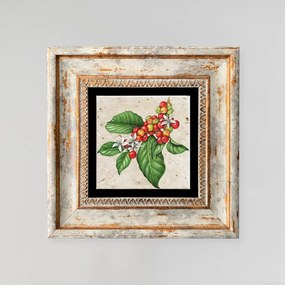 Quadro Decorativo com Moldura TC195327 – Multicolor – 20 x 20 cm