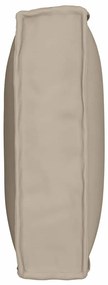 Almofada de Palete para Encosto Taupe 80x40x12 cm, em tecido Oxford.