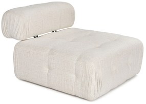 Sofá de 1 Lugar Doblo – Creme – 100x100x80 cm