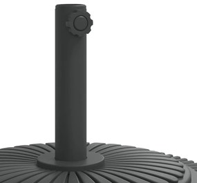 Base de guarda-sol para postes de Ø38/48 mm 25 kg redondo
