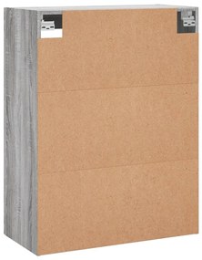 Móveis de parede 2 pcs derivados de madeira cinzento sonoma