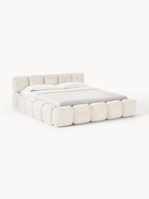 Teddy Bouclé Upholstered Bed Tayla