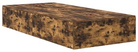Estrutura da Cama Storage Carvalho Fumado 80x200 cm