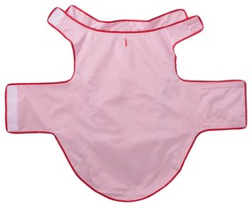 Capa de chuva para cães com tiras reflectoras vermelho 3XL