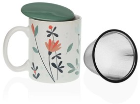 Chávena com Filtro para Infusões Versa Selene Porcelana Grés