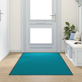 Capacho VidaXL Lavável Ciano 120x300 cm