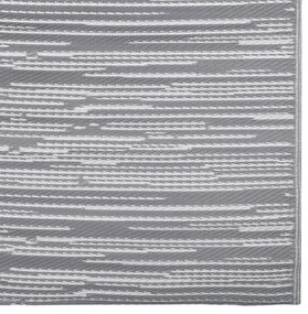Tapete de exterior 80x150 cm ARAKIL PP cinzento