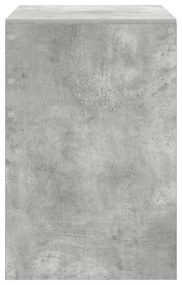 Escrivaninha Cinza-Concreto MDF 100 x 50 x 76 cm Escrivaninha