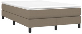 Estrutura cama sem colchão 120x200 cm tecido cinza-acastanhado