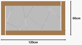 Espelho Pierre – Bronze – 60 cm x 120 cm x 2,2 cm