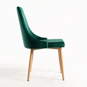 Pack 6 Cadeiras Stoik Wood - Verde
