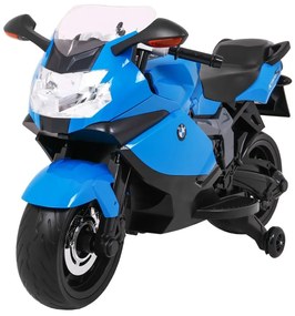 Mota elétrica para Crianças 12V BMW K1300S, Rodas Espuma EVA Azul