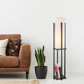 Candeeiro de Pé 7125 – Preto – 25 x 25 x 130 cm