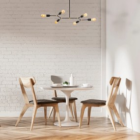 Candeeiro de Teto Sparrow – Preto – 95 x 48 cm