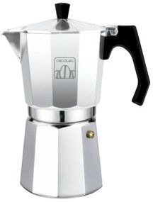 Cafeteira italiana MokClassic 1200 Shiny de alumínio fundido